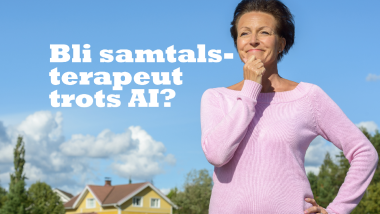 AI lär inte ersätta samtalsterapeuterna.